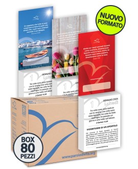 Calendario Parole di Vita 2024 • BOX 80 | SPEDIZIONE GRATUITA