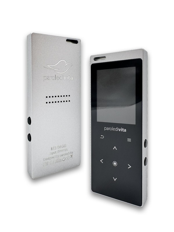 Lettore Portatile MP3 Grigio Argento 64GB con Bluetooth | SPEDIZIONE GRATUITA