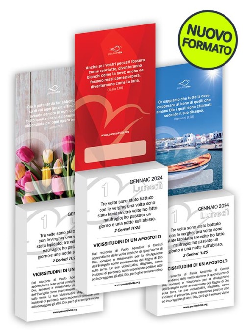 Calendario Parole di Vita 2024