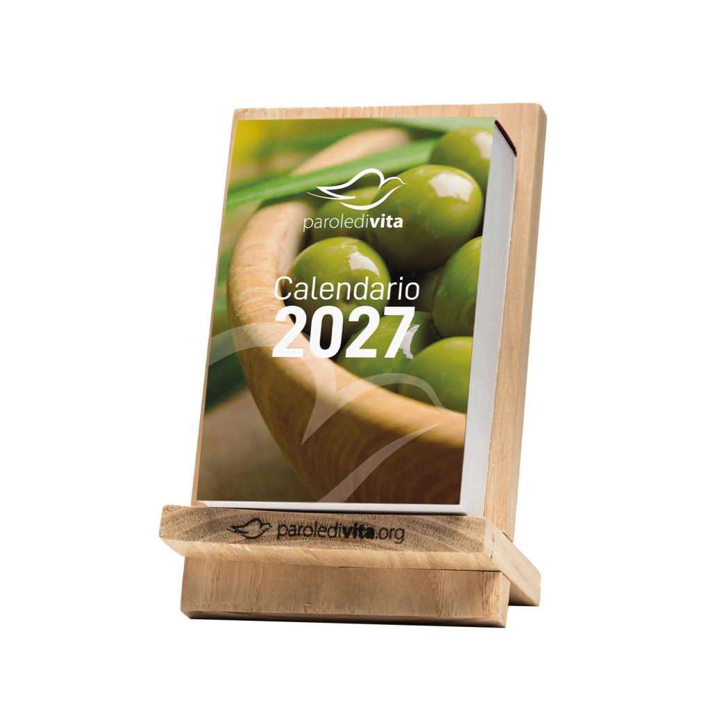 Supporto Legno + Calendario 2027
